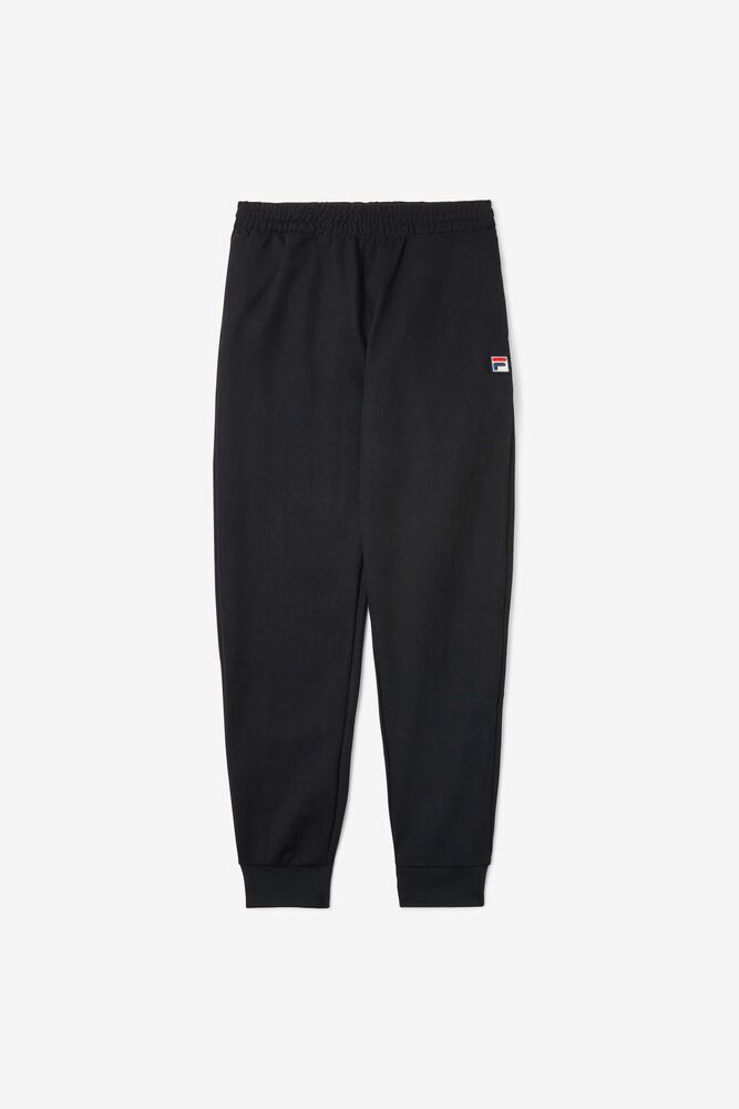 Fila Pants Mens Black Naso - Ireland 15934-XRMN